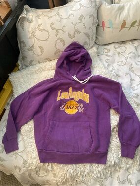 Vintage Lakers hoodie -  from late 1970s RARE find! Kids medium